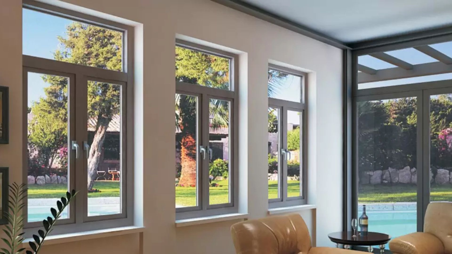 Durable aluminum windows for every room