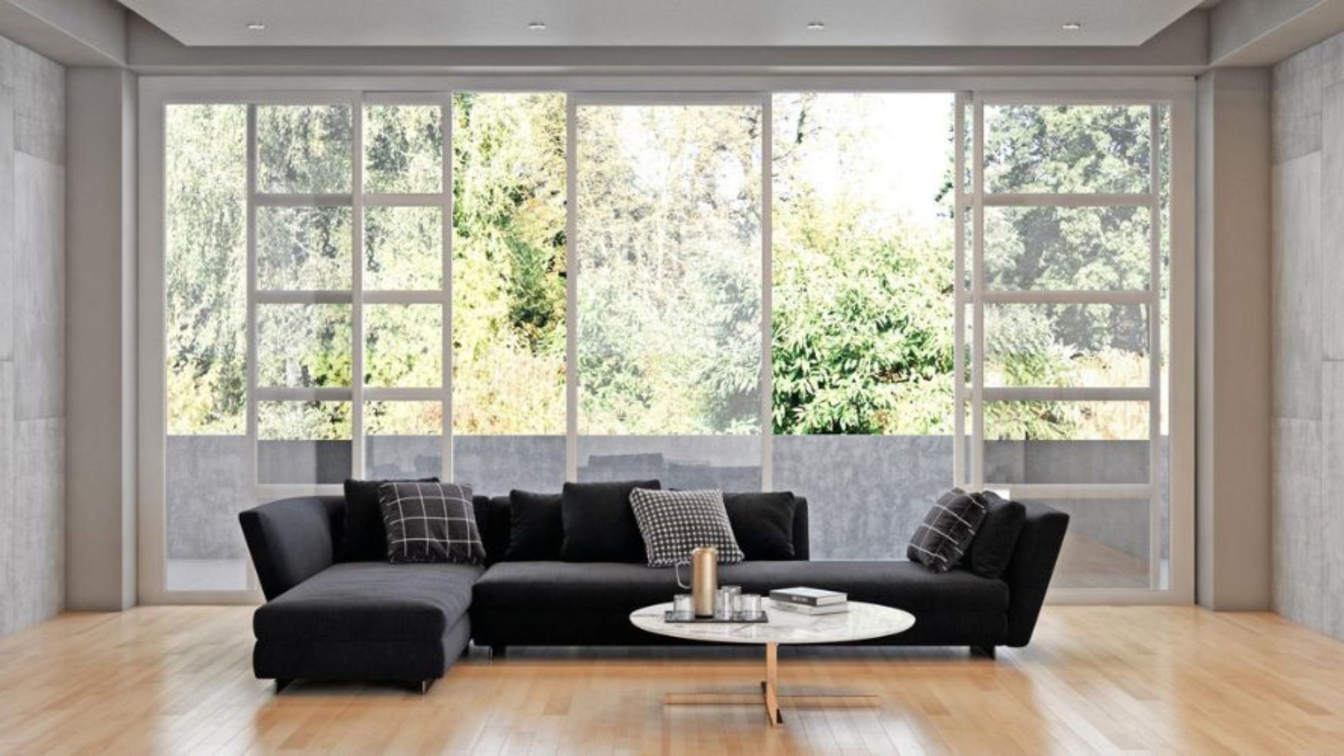 Durable aluminum windows for every room