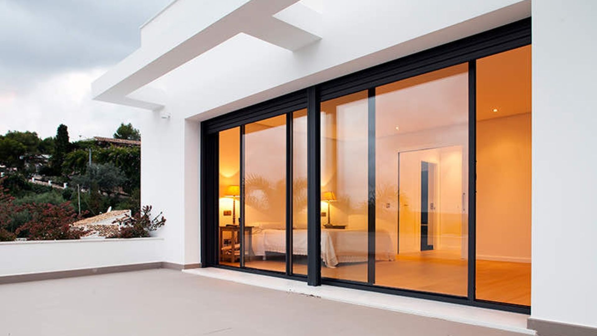 Upgrade your home with aluminum doors.